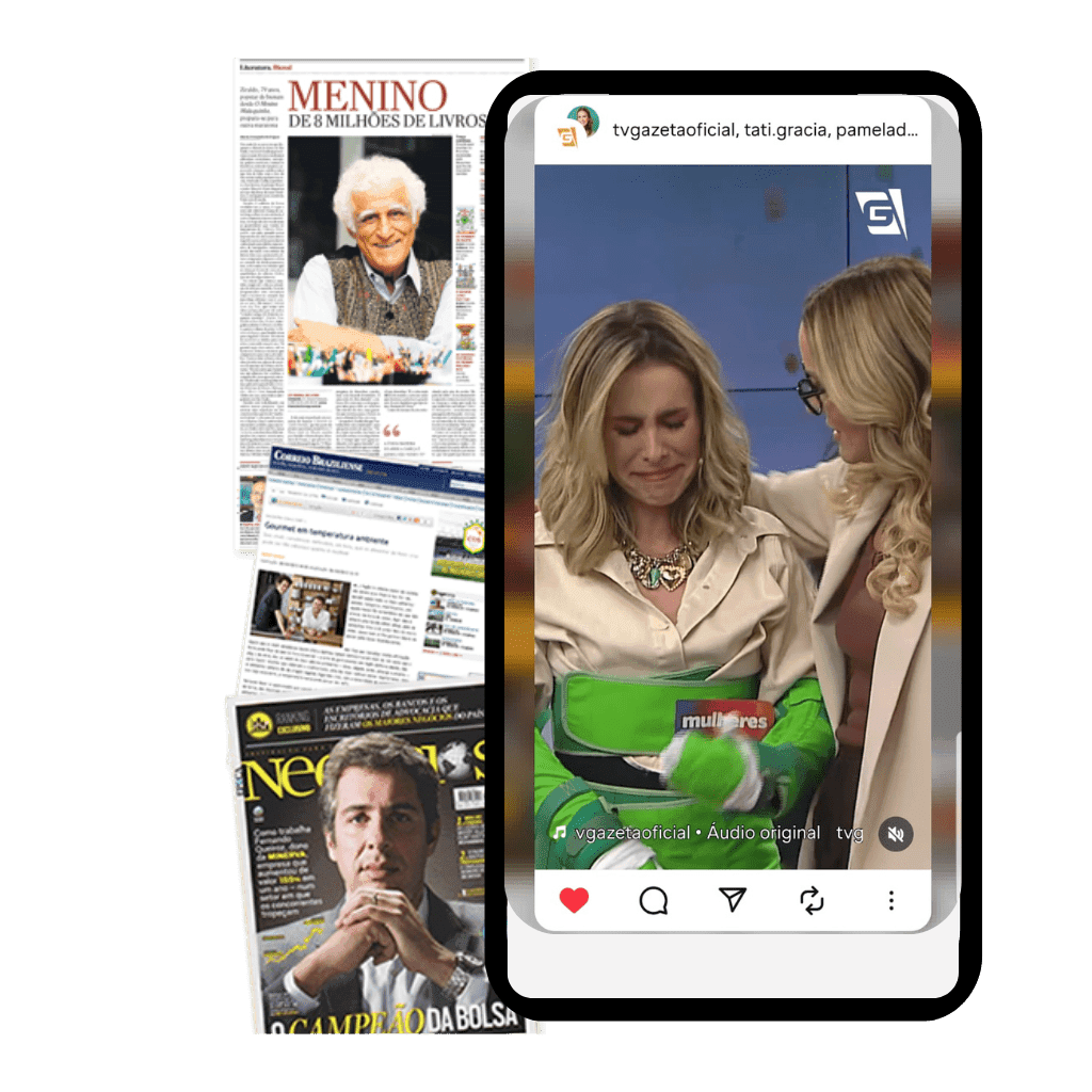 Asssessoria de comunicação ilustrada